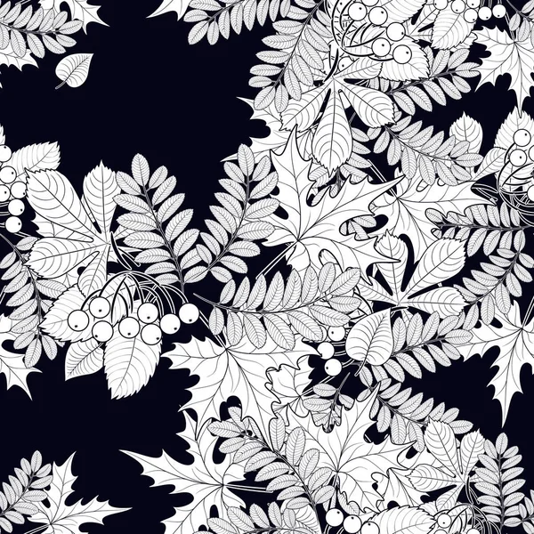 desen arka plan üzerinde yaprakların sorunsuz