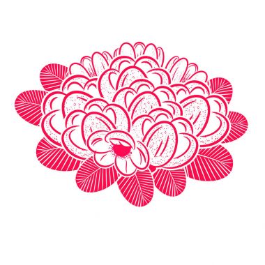 tebrik kartı veya düğün davetiyesi için narin buket