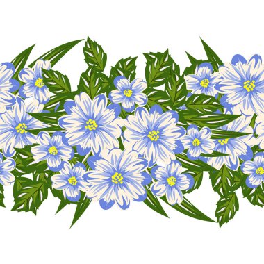 sorunsuz çiçek deseni için tebrik kartı