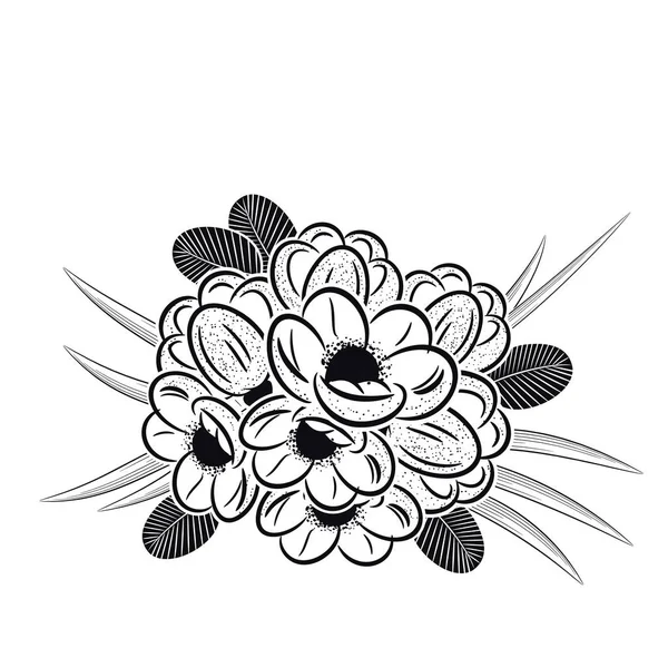 tebrik kartı veya düğün davetiyesi için narin buket