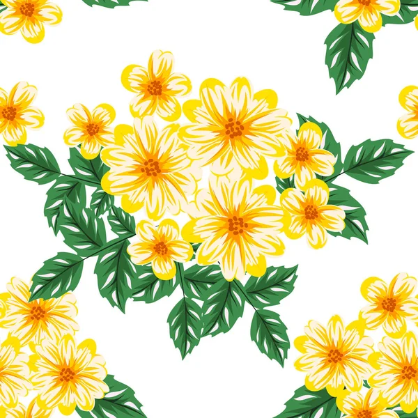 sorunsuz çiçek deseni için tebrik kartı