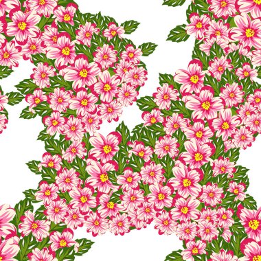 sorunsuz çiçek deseni için tebrik kartı