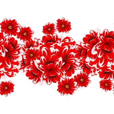 vektör sorunsuz çiçek deseni