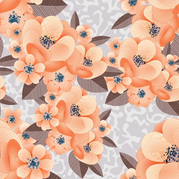 vektör sorunsuz çiçek deseni