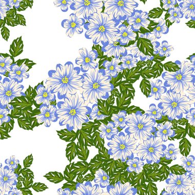 vektör sorunsuz çiçek deseni