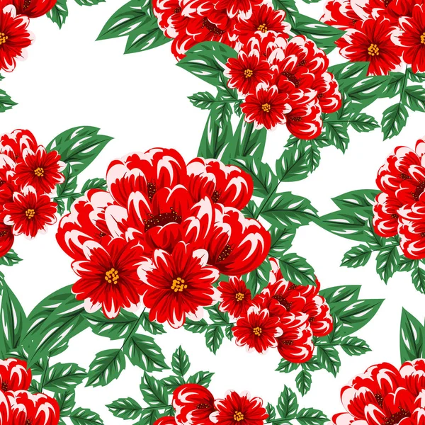 vektör sorunsuz çiçek deseni