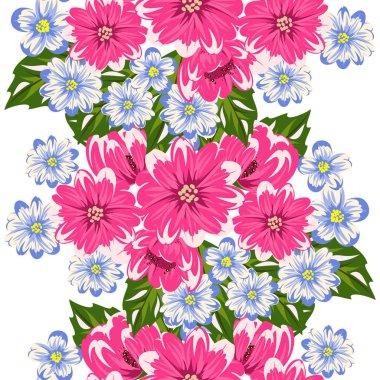 vektör sorunsuz çiçek deseni