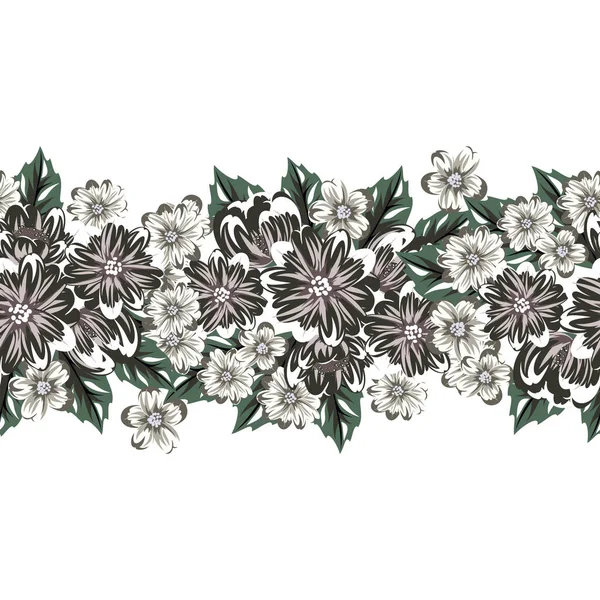 vektör sorunsuz çiçek deseni