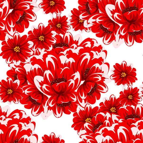 vektör sorunsuz çiçek deseni