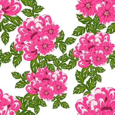 vektör sorunsuz çiçek deseni kartları için