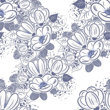 Kusursuz monokrom deseni