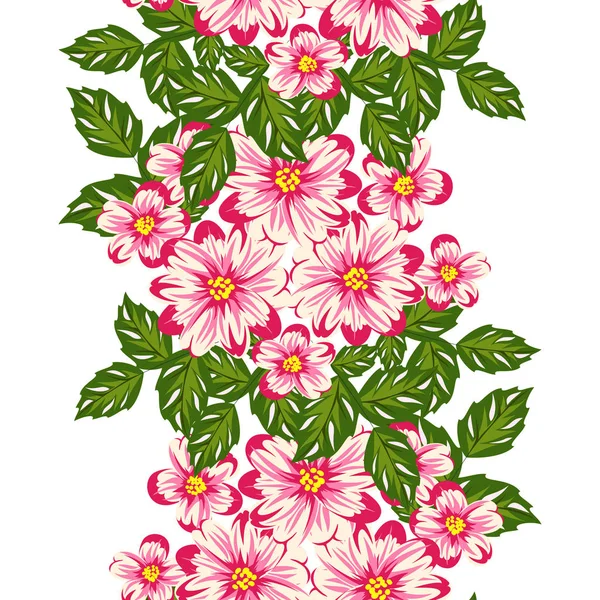 vektör sorunsuz çiçek deseni