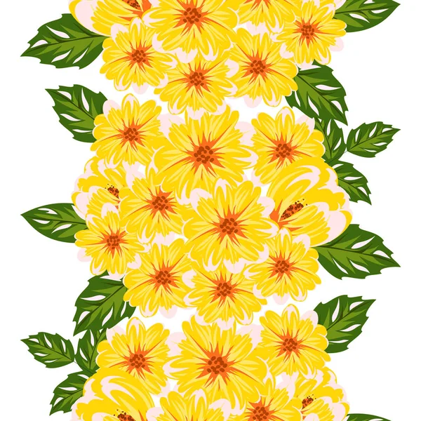 vektör sorunsuz çiçek deseni