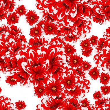 vektör sorunsuz çiçek deseni