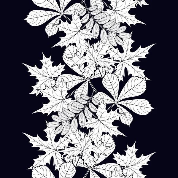 Sonbahar yapraklarının kusursuz deseni