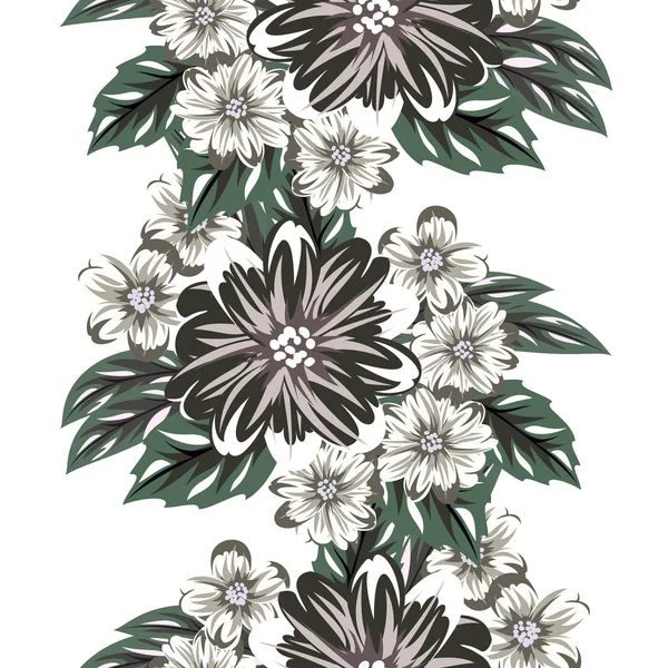 vektör sorunsuz çiçek deseni