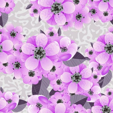 arka planda kesintisiz çiçek deseni