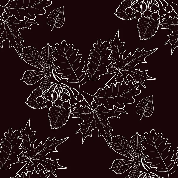 sonbahar yeşillik zemin üzerine Dikişsiz desen