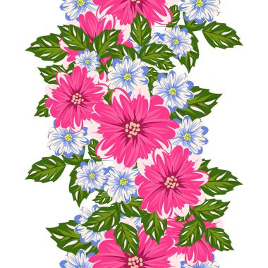 vektör sorunsuz çiçek deseni