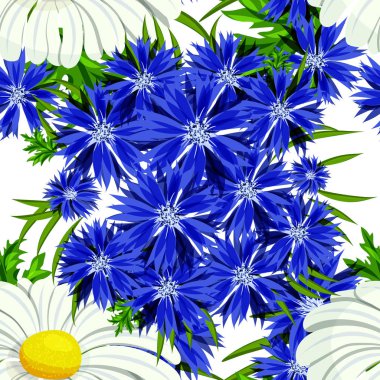 vektör sorunsuz çiçek deseni