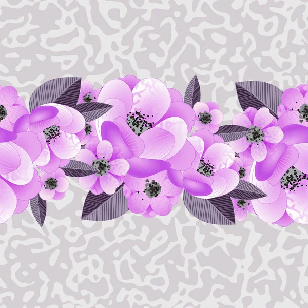 çiçek desenli dokusal arka plan üzerinde