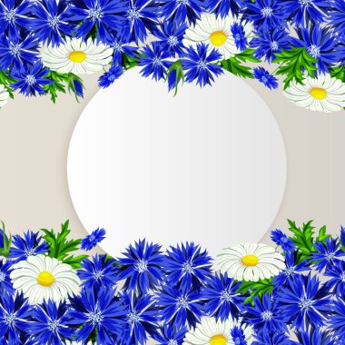 vektör çerçeve çiçek