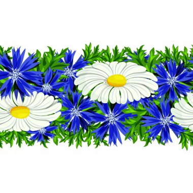 vektör sorunsuz çiçek deseni