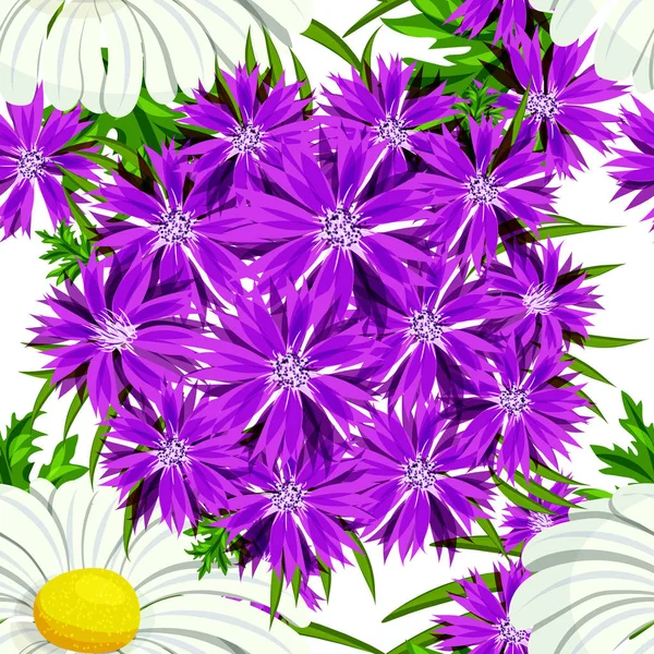 vektör sorunsuz çiçek deseni