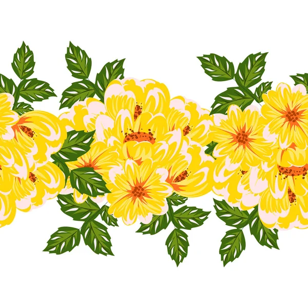 vektör sorunsuz çiçek deseni