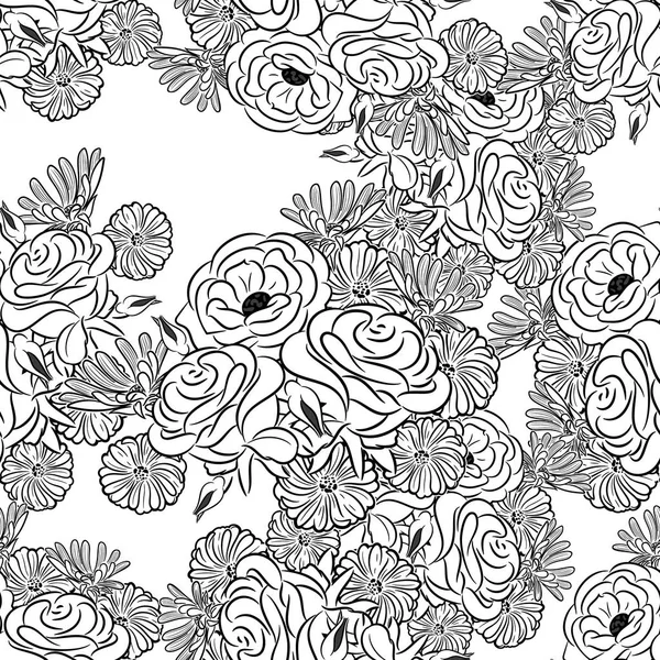 Kusursuz monokrom deseni