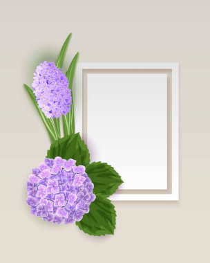 vektör çerçeve çiçek