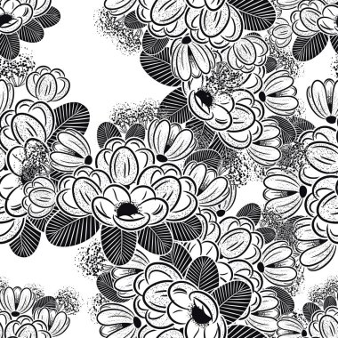 Kusursuz çiçek deseni