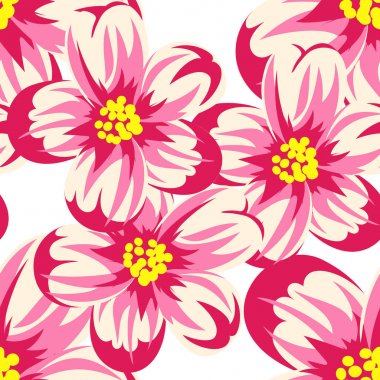 sorunsuz çiçek deseni kartları için