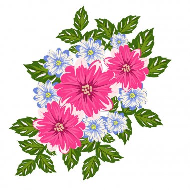 Tebrikler veya davetler için çiçek düzenleme