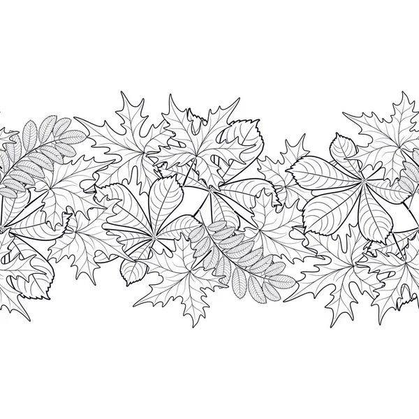 sonbahar yaprakları Dikişsiz desen