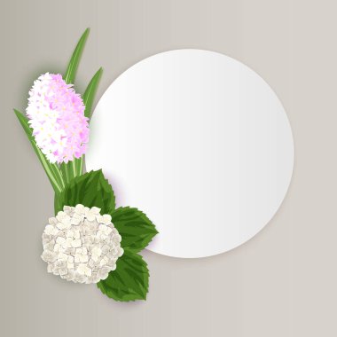 vektör çerçeve çiçek 