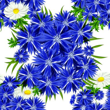 vektör sorunsuz çiçek deseni