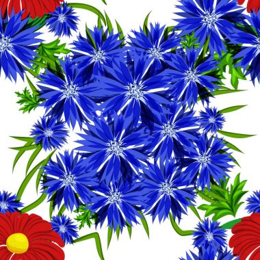 vektör sorunsuz çiçek deseni