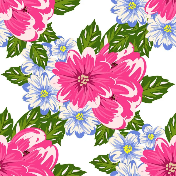 vektör sorunsuz çiçek deseni