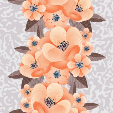 desen arka plan üzerine çiçek