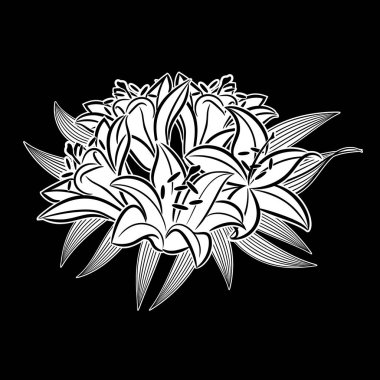 çiçekler tek renkli buket