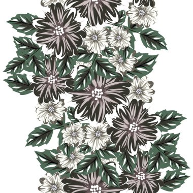 vektör sorunsuz çiçek deseni