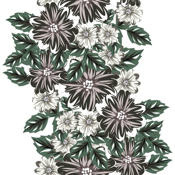 vektör sorunsuz çiçek deseni