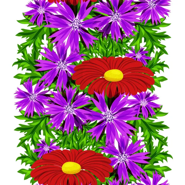 vektör sorunsuz çiçek deseni