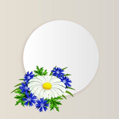 vektör çerçeve çiçek