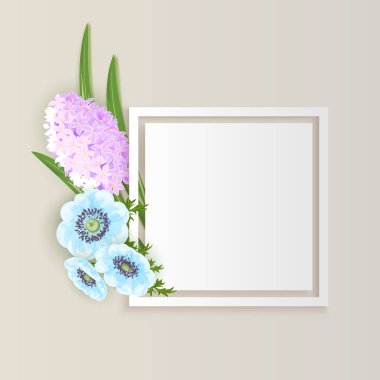 vektör çerçeve çiçek