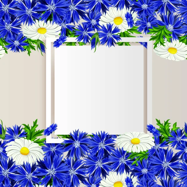 vektör çerçeve çiçek 