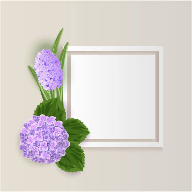 vektör çerçeve çiçek