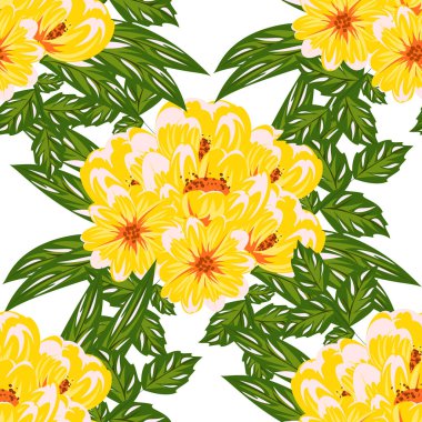 vektör sorunsuz çiçek deseni