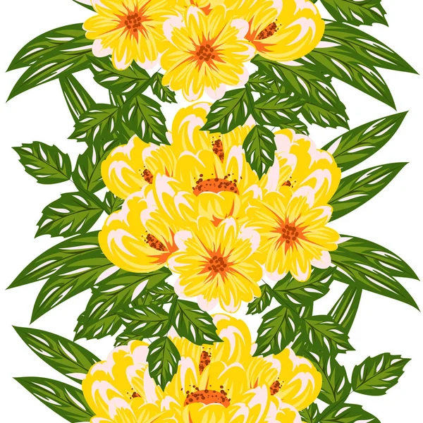 vektör sorunsuz çiçek deseni